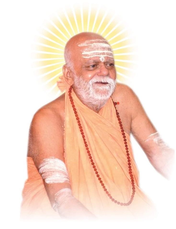 Jagadguru Shankaracharya Swami Nischalananda Saraswati Ji Maharaj — Official Portrait